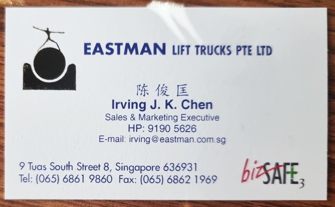 Eastman Lift Trucks Pte Ltd
